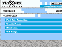 Tablet Screenshot of dannyflexner.com